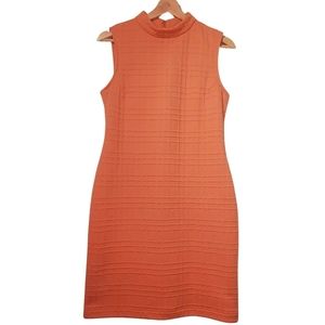 Sharagano sleeveless midi dress